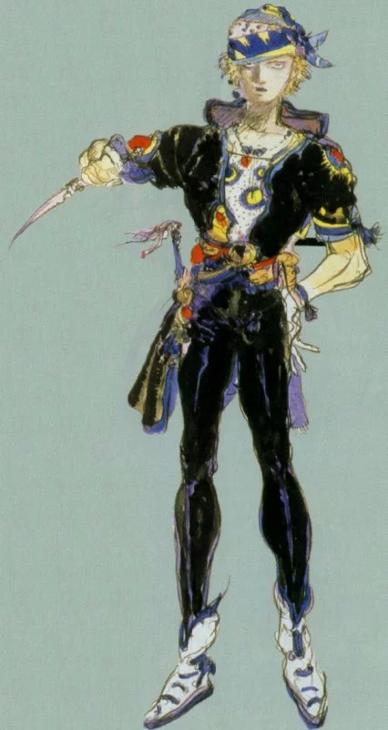 Yoshitaka Amano — Final Fantasy VI 128 — Final Fantasy VI