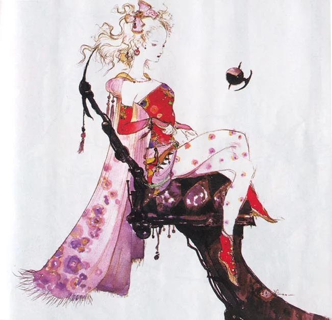 Yoshitaka Amano — Final Fantasy VI 130 — Final Fantasy VI