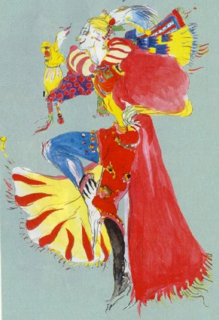 Yoshitaka Amano — Final Fantasy VI 131 — Final Fantasy VI