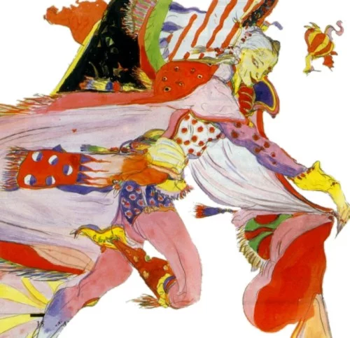 Yoshitaka Amano — Final Fantasy VI 134 — Final Fantasy VI