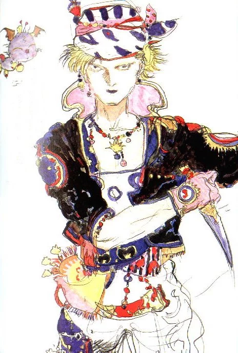 Yoshitaka Amano — Final Fantasy VI 140 — Final Fantasy VI