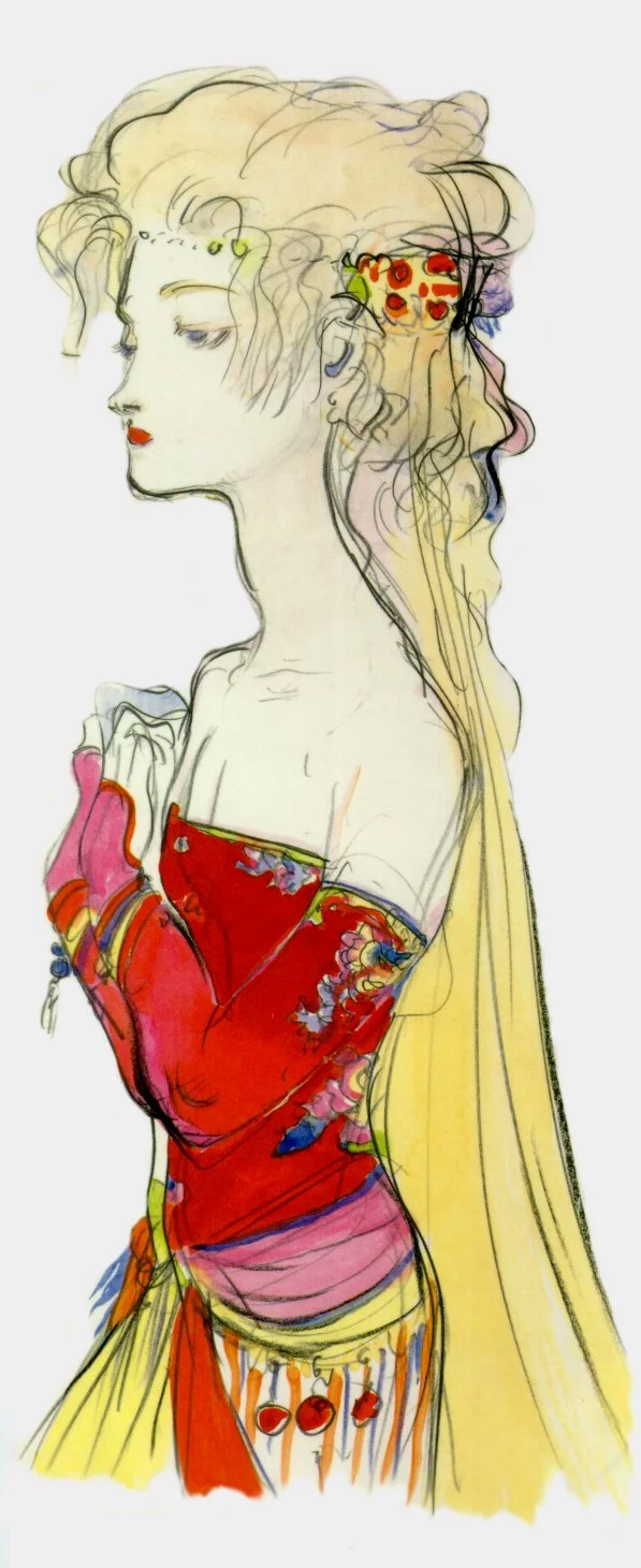 Yoshitaka Amano — Final Fantasy VI 143 — Final Fantasy VI