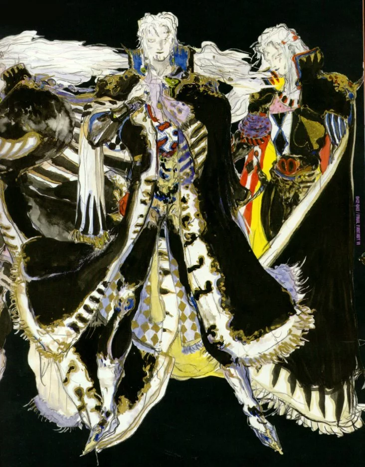 Yoshitaka Amano — Final Fantasy VI 145 — Final Fantasy VI