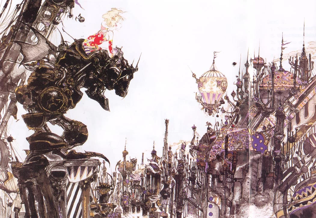 Yoshitaka Amano — Final Fantasy VI 149 — Final Fantasy VI
