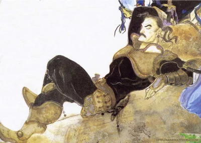 Yoshitaka Amano — Cyd Figaro en armure