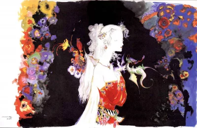 Yoshitaka Amano — La Reine de la Magie