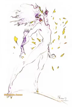Yoshitaka Amano — Final Fantasy VI 22