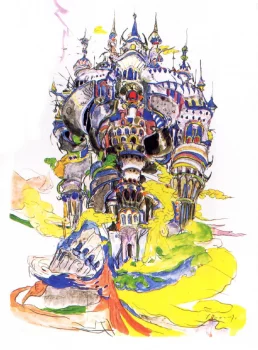 Yoshitaka Amano — Le Château de la Fin des Temps