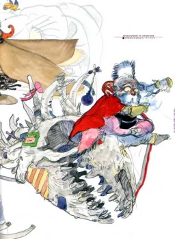 Yoshitaka Amano — Kefka, maître du chaos