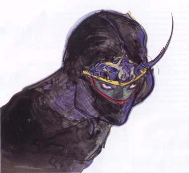 Yoshitaka Amano — Kefka, le sorcier noir