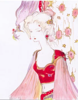 Yoshitaka Amano — La Danseuse Éthérée de Terra