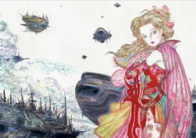 Yoshitaka Amano — Terra Branford, l'héroïne de légende
