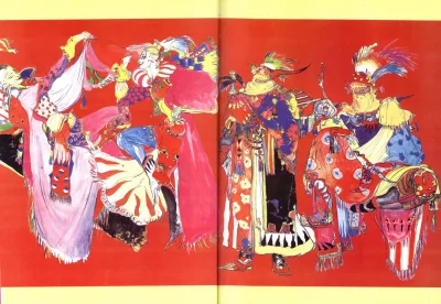Yoshitaka Amano — Les Danseurs de la Nuit