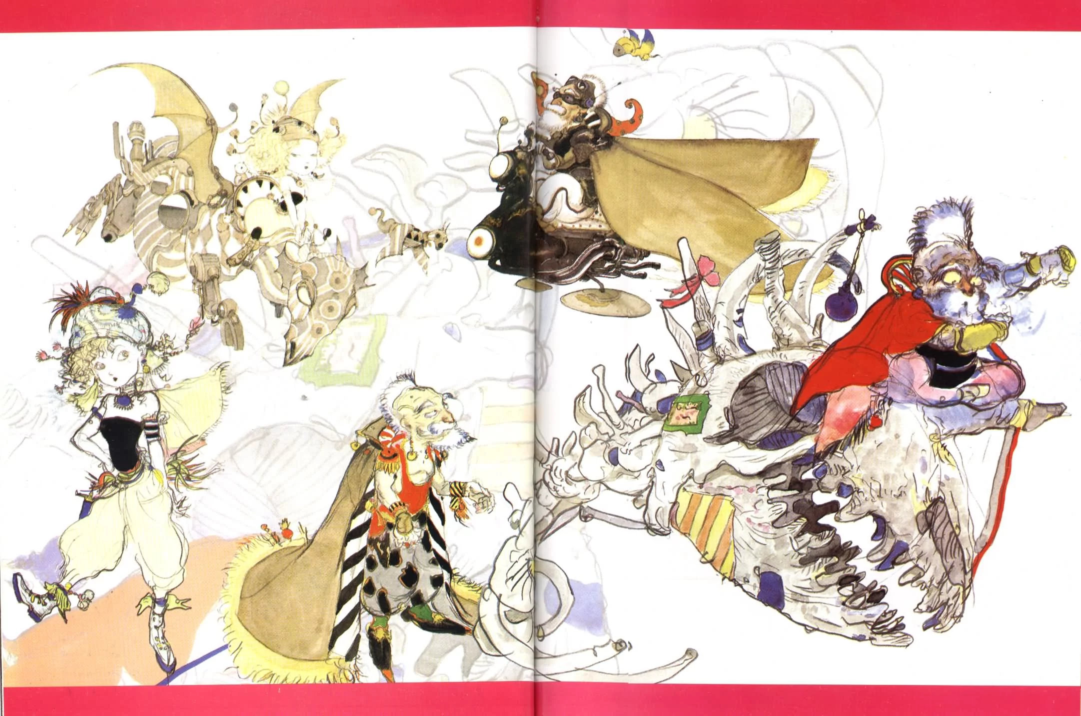 Yoshitaka Amano — Final Fantasy VI 150 — Final Fantasy VI