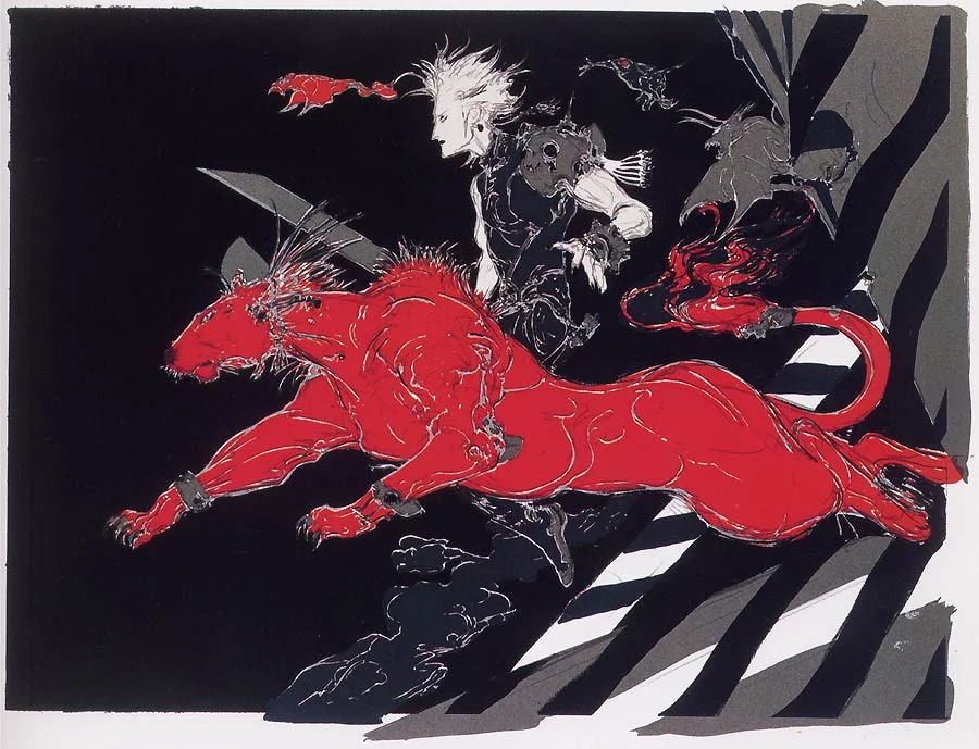 Yoshitaka Amano — Final Fantasy VII 09 — Final Fantasy VII