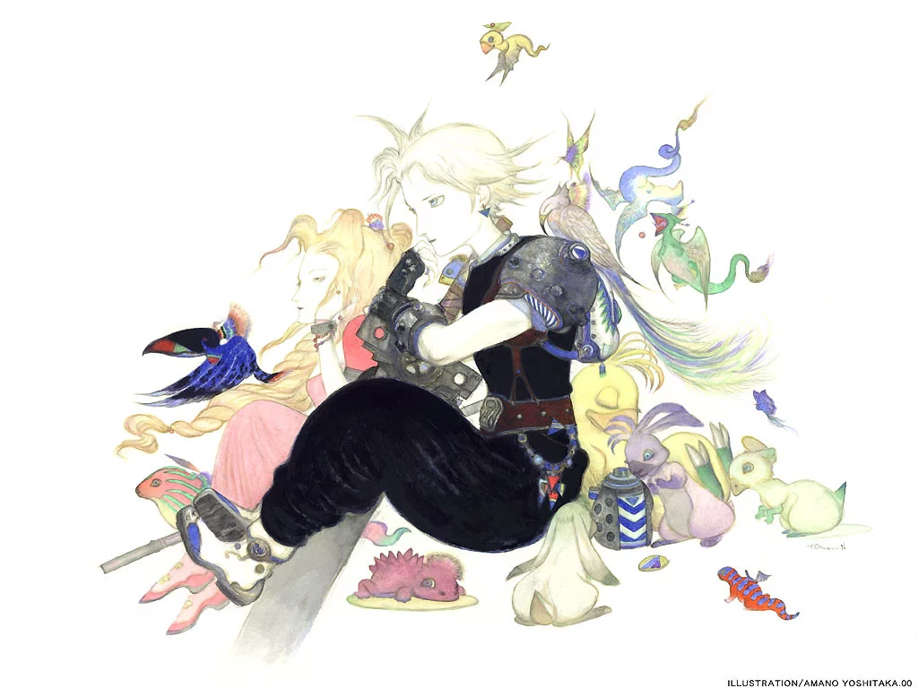 Yoshitaka Amano — Final Fantasy VII 16 — Final Fantasy VII