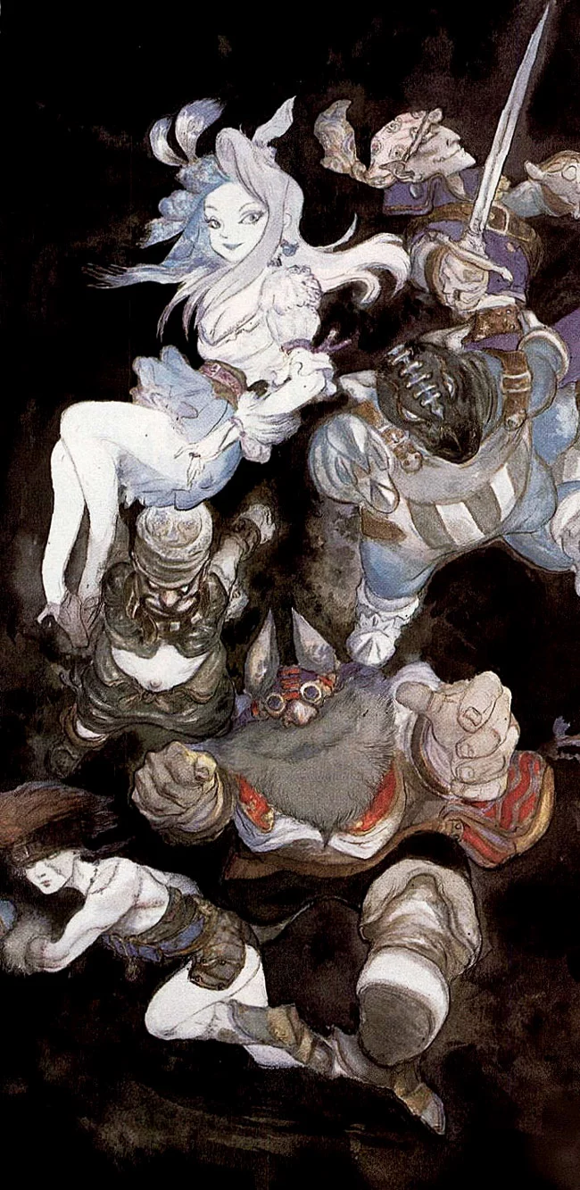 Yoshitaka Amano — Final Fantasy IX 01 — Final Fantasy IX