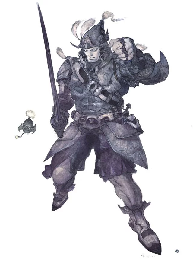 Yoshitaka Amano — Final Fantasy IX 16 — Final Fantasy IX