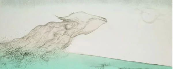 Yoshitaka Amano — La Vague Éthérée de Spira — Final Fantasy X