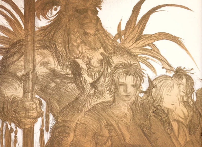 Yoshitaka Amano — Les Gardiens de Spira — Final Fantasy X