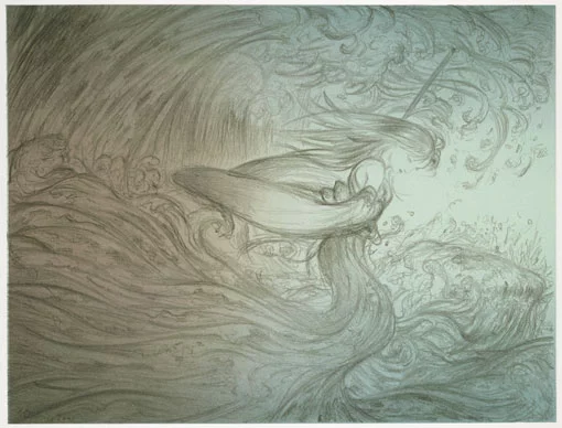 Yoshitaka Amano — Wave of Sin — Final Fantasy X