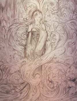 Yoshitaka Amano — Yuna, la gardienne de Spira