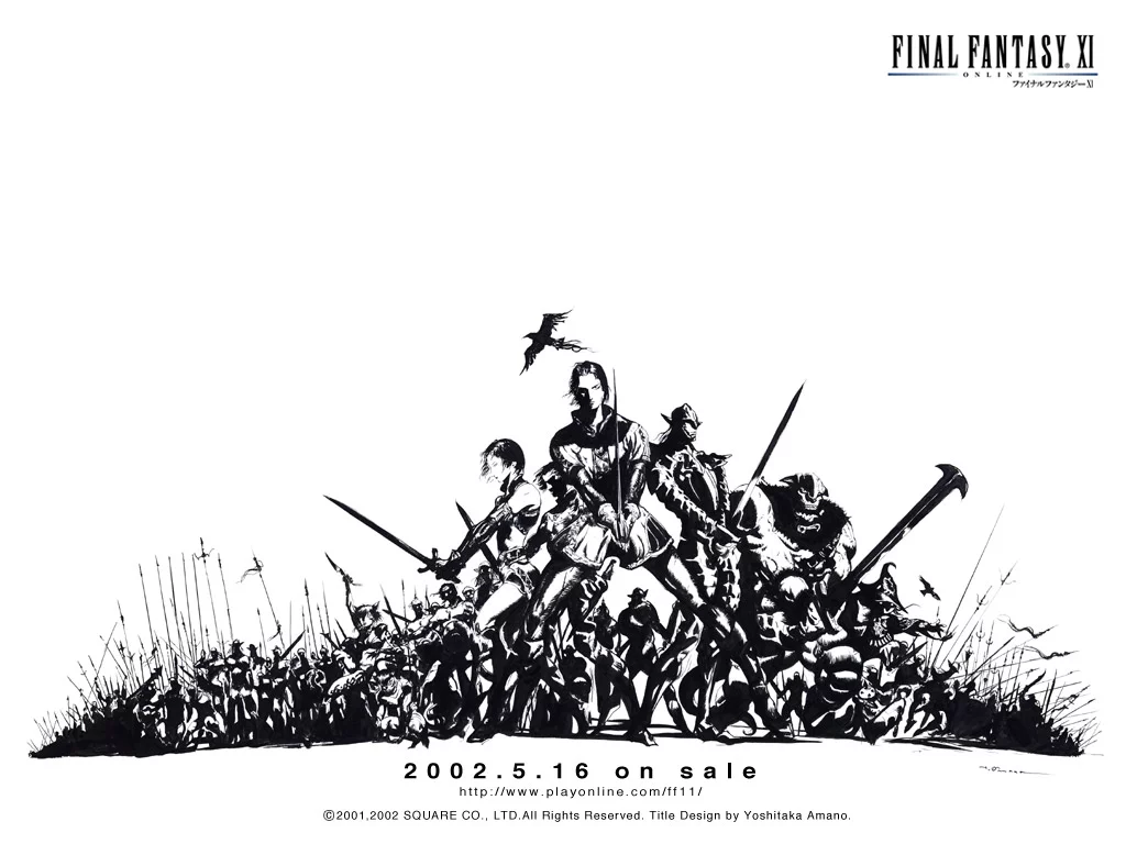 Yoshitaka Amano — Final Fantasy XI 5 — Final Fantasy XI