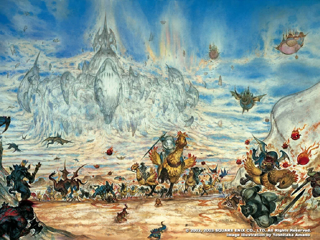 Yoshitaka Amano — Final Fantasy XI 9 — Final Fantasy XI