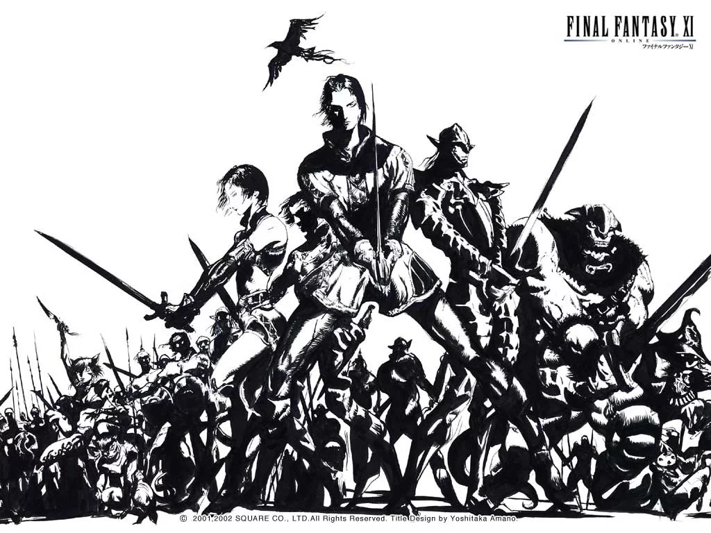 Yoshitaka Amano — Final Fantasy XI 04 — Final Fantasy XI