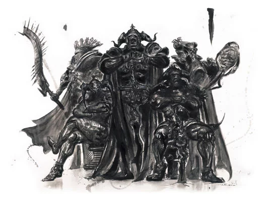 Yoshitaka Amano — Lords of the Night — Final Fantasy XII