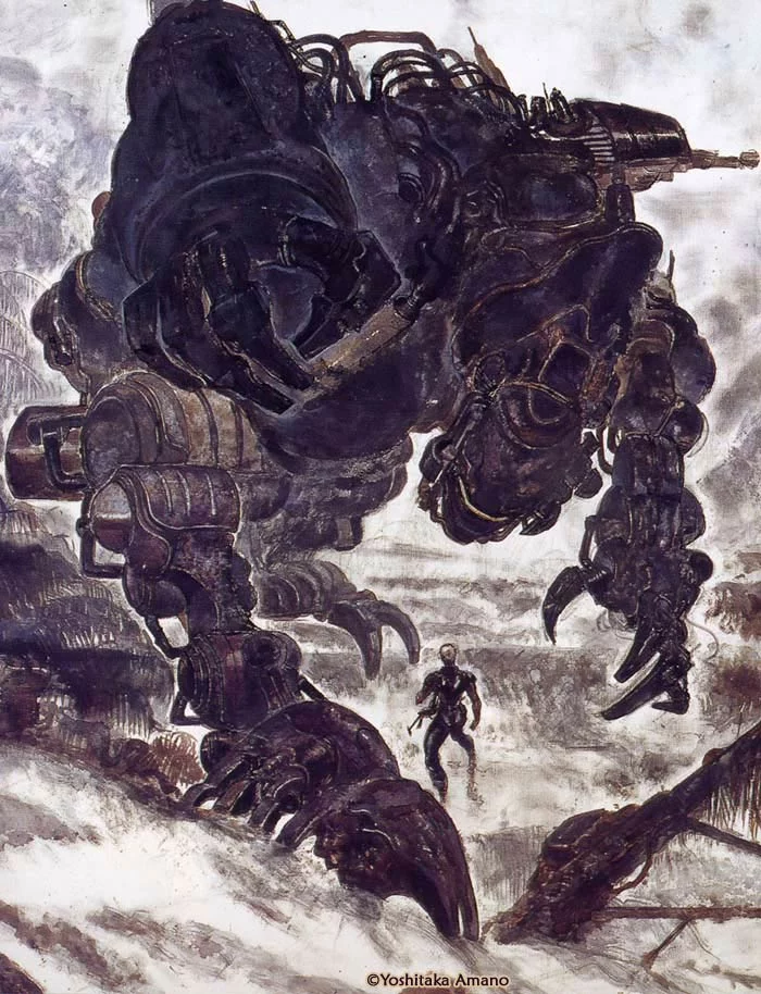 Yoshitaka Amano — Front Mission Mechanical Giant — Front Mission