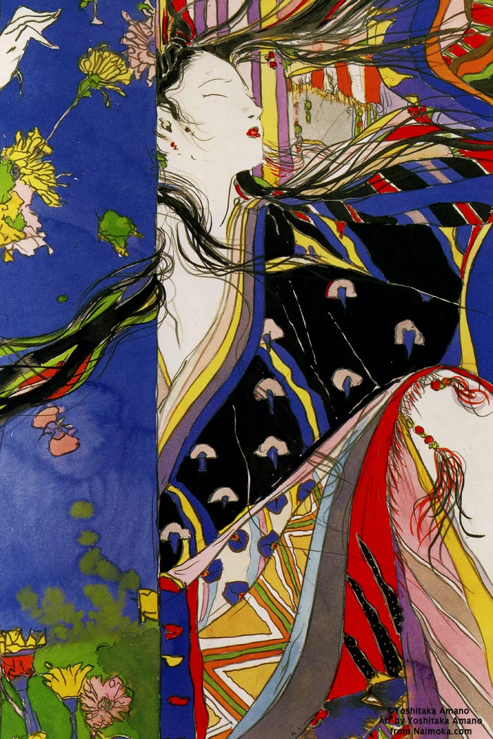Yoshitaka Amano — The Tale of Genji 05 — The Tale of Genji