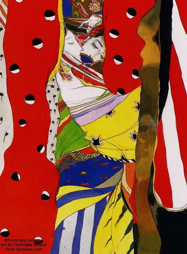 Yoshitaka Amano — The Tale of Genji 09 — The Tale of Genji