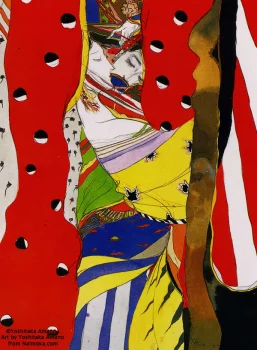 Yoshitaka Amano — The Tale of Genji 09