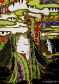 Yoshitaka Amano — The Tale of Genji 11