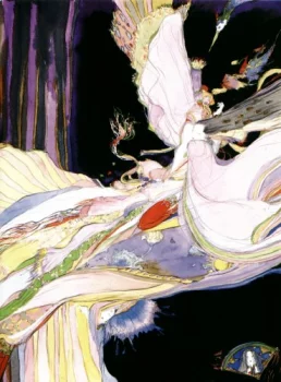 Yoshitaka Amano — The Tale of Genji 22
