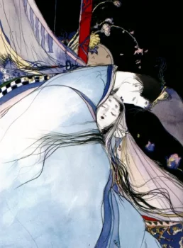 Yoshitaka Amano — The Tale of Genji 25