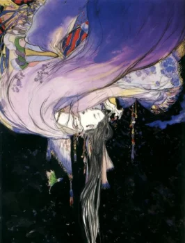 Yoshitaka Amano — The Tale of Genji 26