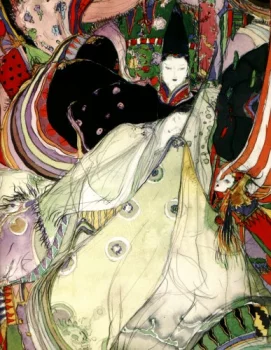 Yoshitaka Amano — The Tale of Genji 32