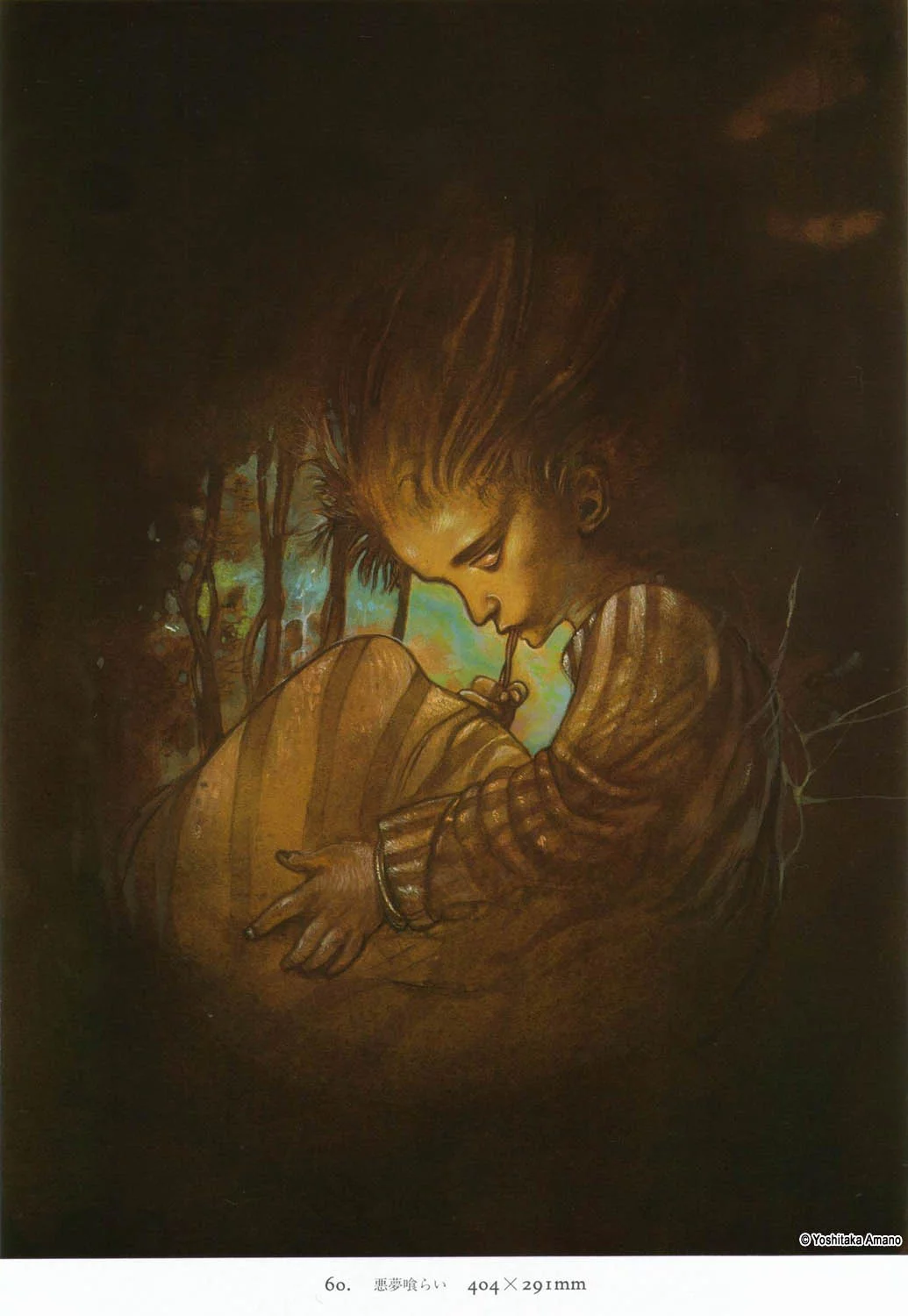 Yoshitaka Amano — L'Esprit de la Nuit — Hiten