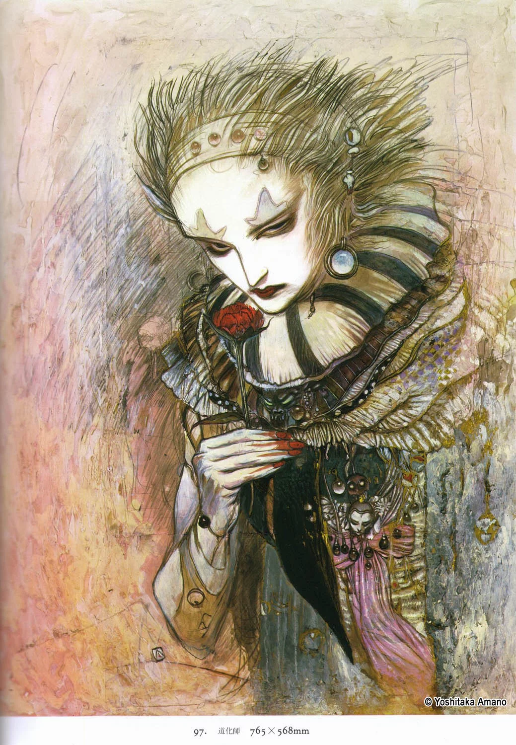Yoshitaka Amano — La Reine de la Nuit Éternelle — Hiten