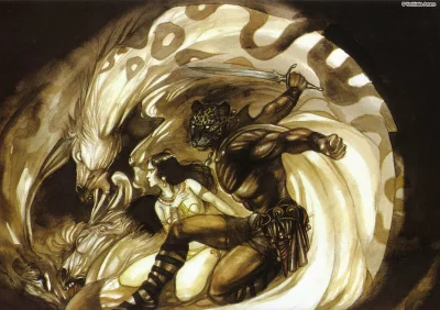 Yoshitaka Amano — Hiten 17