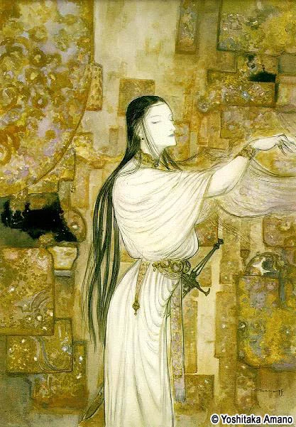 Yoshitaka Amano — Hommes 04 — Hommes