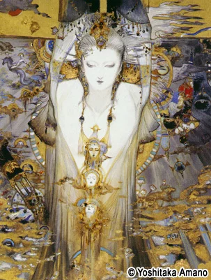 Yoshitaka Amano — Hommes 05 — Hommes