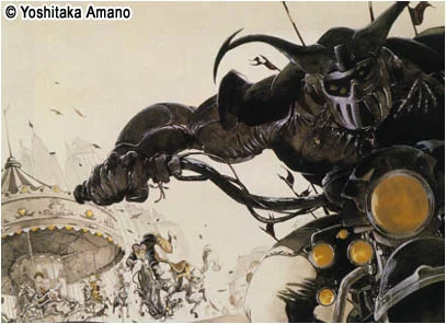 Yoshitaka Amano — Hommes 07 — Hommes