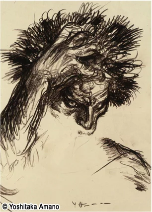 Yoshitaka Amano — Hommes 13 — Hommes