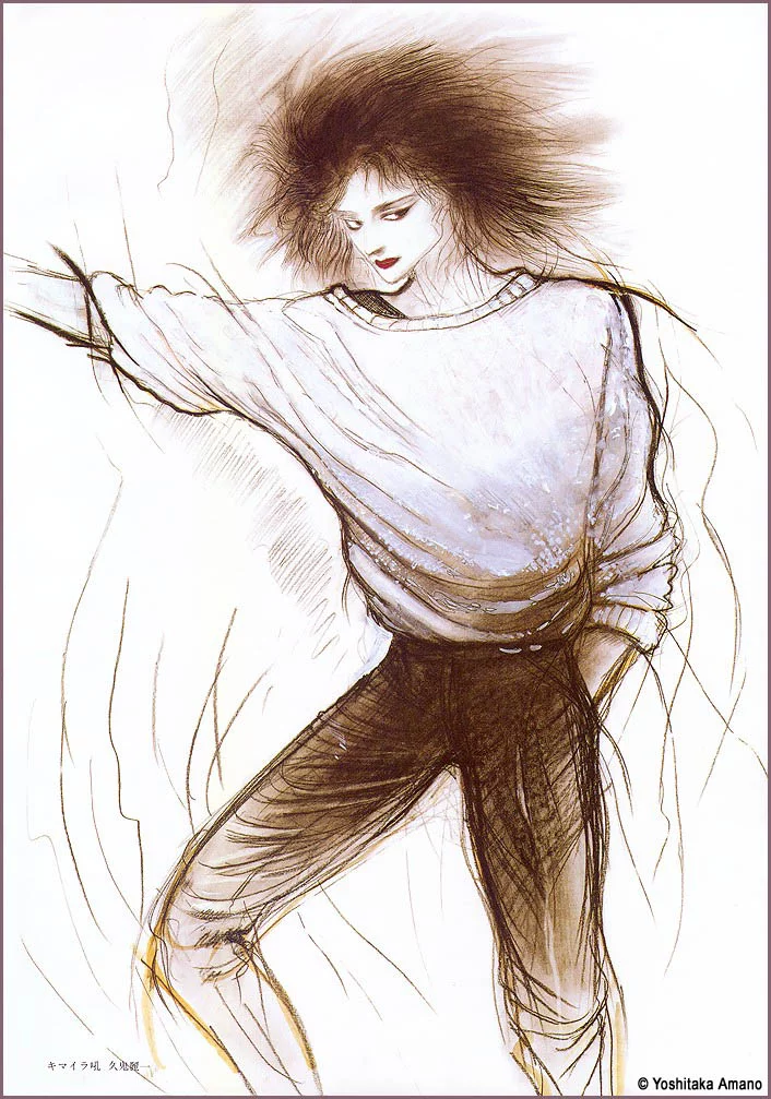 Yoshitaka Amano — Hommes 17 — Hommes