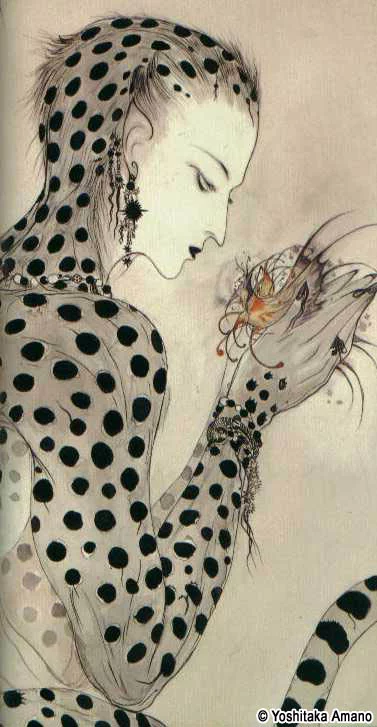 Yoshitaka Amano — Hommes 18 — Hommes