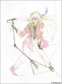 Yoshitaka Amano — The Fire-haired Singer