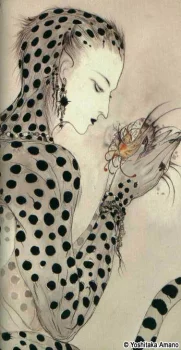 Yoshitaka Amano — The Butterfly Lady